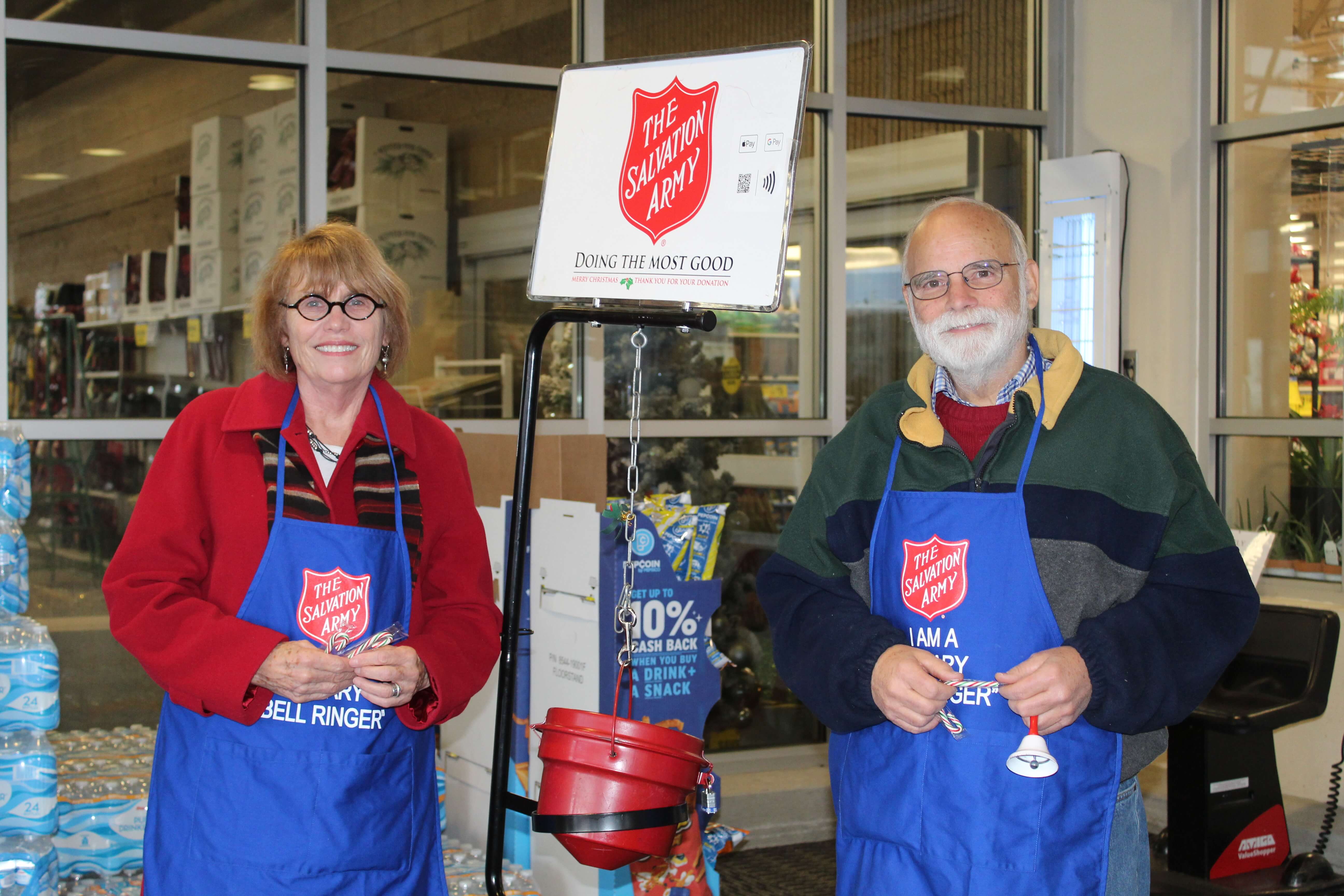 Annual Salvation Army Bell Ringers - Rotary Club of Medford Oregon