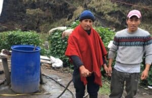 Small Rotary club in Ecuadors Andes delivers big on water project