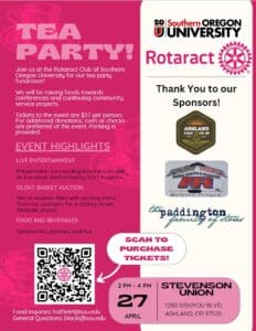 You’re Invited: SOU Rotaract Spring Tea Party Fundraiser! ☕